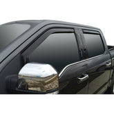 15-25 Ford F-150 Westin 72-37407 SuperCrew Wade In-Channel Wind Deflector 4pc - Smoke